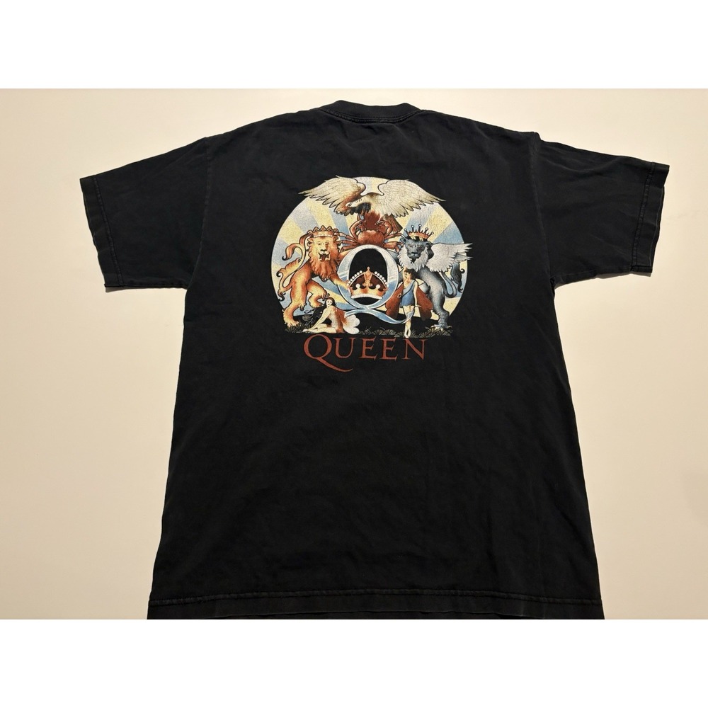 VTG Queen A Day At The Races T Shirt Made In Mexico SZ M